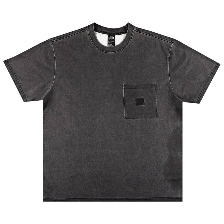 Buy Supreme x The North Face Pigment Printed Pocket Tee 'Black