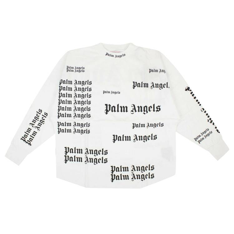 Buy Palm Angels Multi Logo Short-Sleeve T-Shirt 'Black' -  PMAA002S194130091001