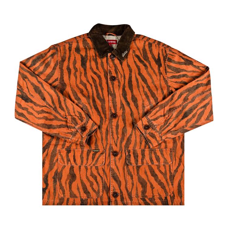 Buy Supreme Barn Coat 'Tiger Stripe' - SS21J93 TIGER STRIPE