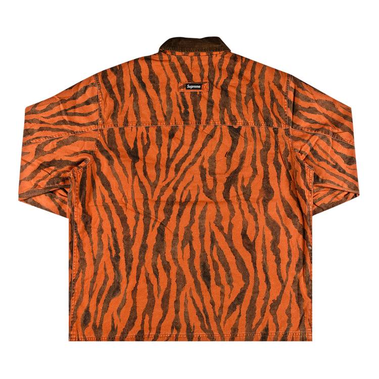 Buy Supreme Barn Coat 'Tiger Stripe' - SS21J93 TIGER STRIPE