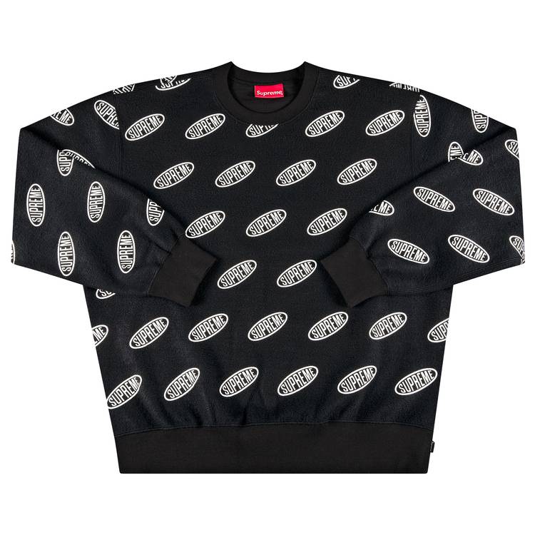 Buy Supreme Liner Crewneck 'Black' - SS21SW87 BLACK | GOAT