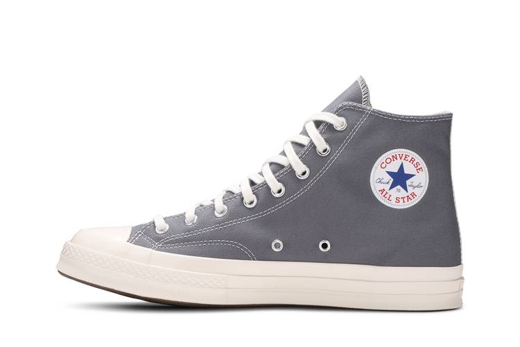 Comme des Garçons Play x Converse Chuck Taylor Hi | Grey | Canoe Club 5