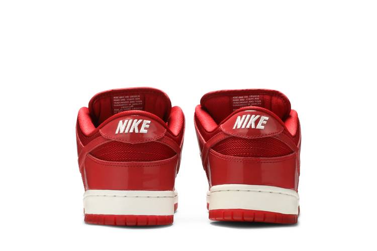 Buy Dunk Low Pro SB 'Red Patent Leather' - 304292 616 - Red | GOAT