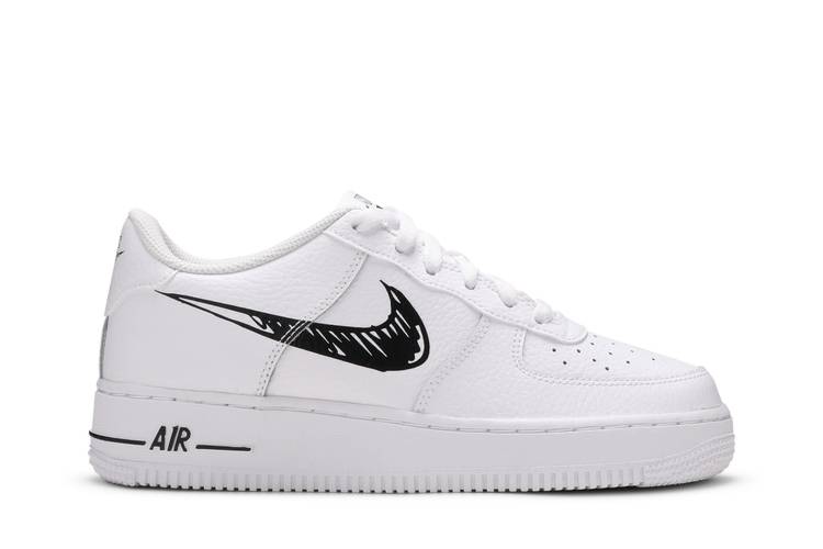 Top Version—Off White×Air Force 1 “Black Art Gallery”