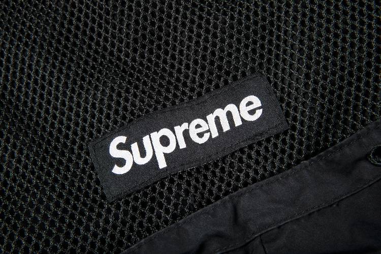 Supreme Mesh Pocket Belted Cargo Pant 'Black' | GOAT