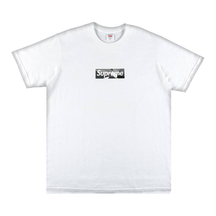 Supreme x Emilio Pucci Box Logo Tee 'White/Black' | GOAT