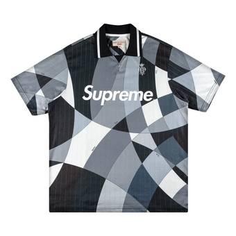 Preowned - Supreme Emilio Pucci Soccer Jersey Black/Grey Size M