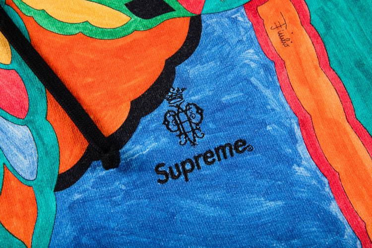 Supreme x Emilio Pucci Hooded Sweatshirt 'Multicolor' | GOAT