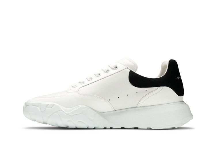 Buy Alexander McQueen Oversized Court Trainer 'White Black