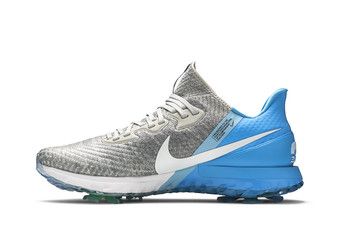 nike air zoom infinity tour golf grey fog university blue