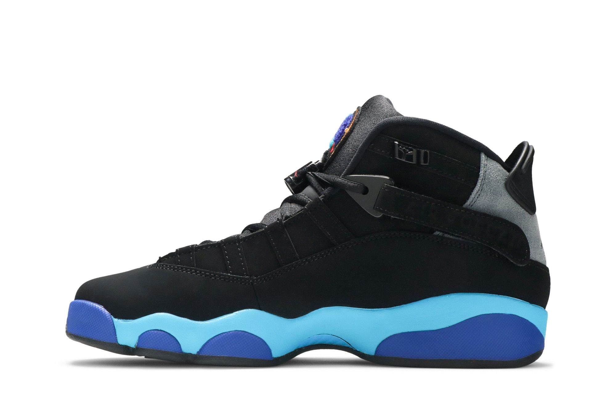 Pre-owned Air Jordan Jordan 6 Rings Gs 'aqua' In Black