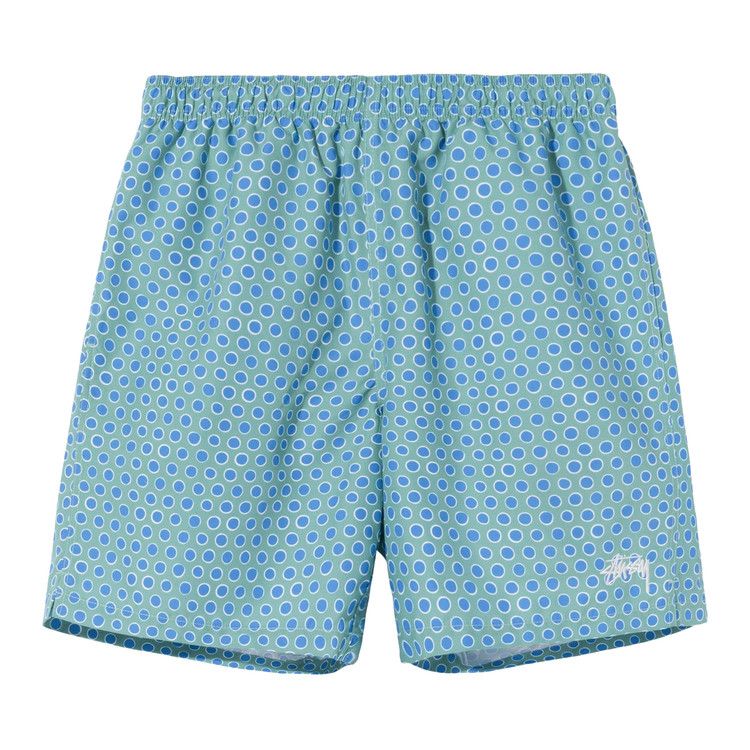 Buy Stussy Polka Dot Water Short 'Teal' - 113136 TEAL | GOAT