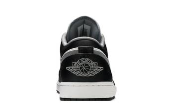 Air Jordan 1 Low Black Medium Grey