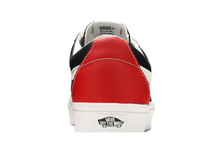 Vans Sk8-Low Comfycush Leather - Red