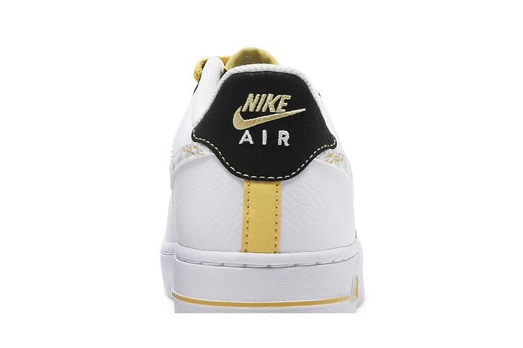 Air Force 1 '07 Lv8 Gs Gold Links Zebra Print