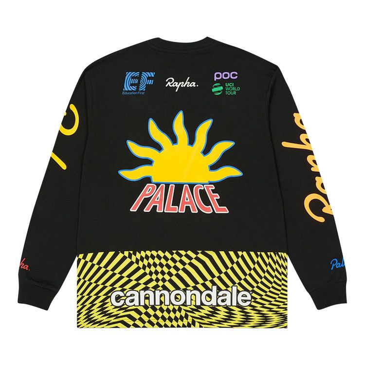 Buy Palace x Rapha Off Bike Long Sleeve Black P19LS039 GOAT