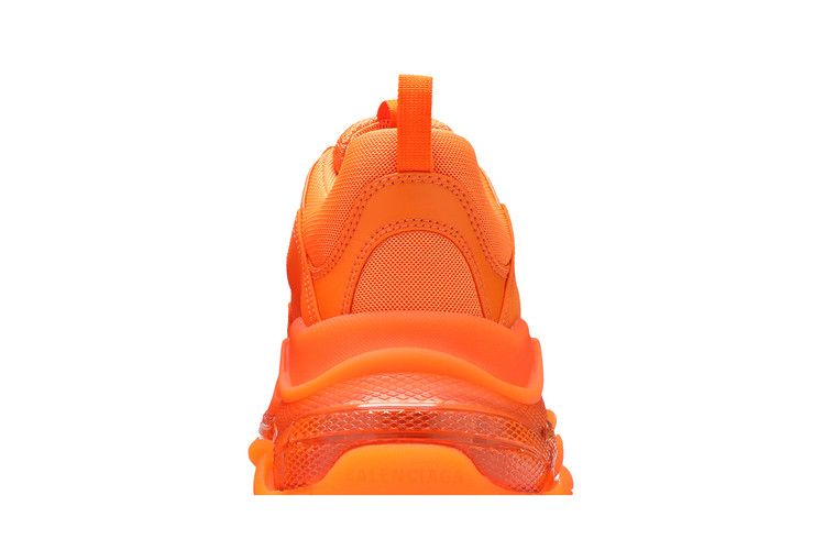 Balenciaga Triple S Sneaker Clear Sole - Orange