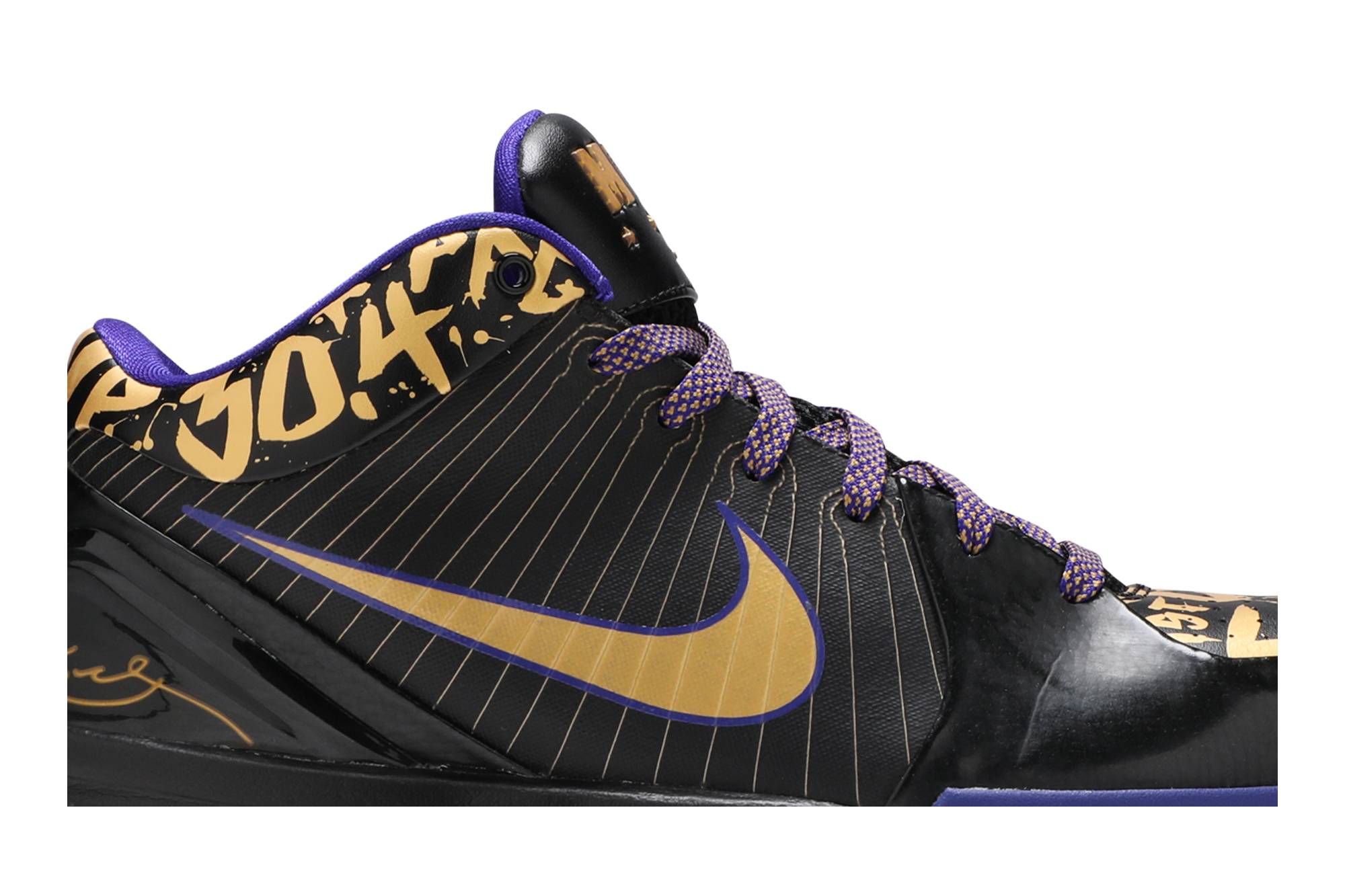 Pre-owned Nike Zoom Kobe 4 Pop 'finals' In Black