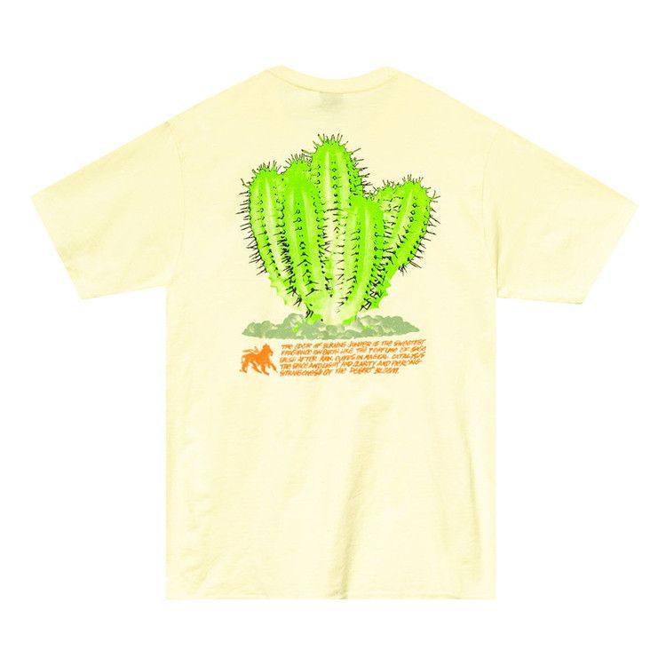 Stussy Desert Bloom T-Shirt Pale Yellow