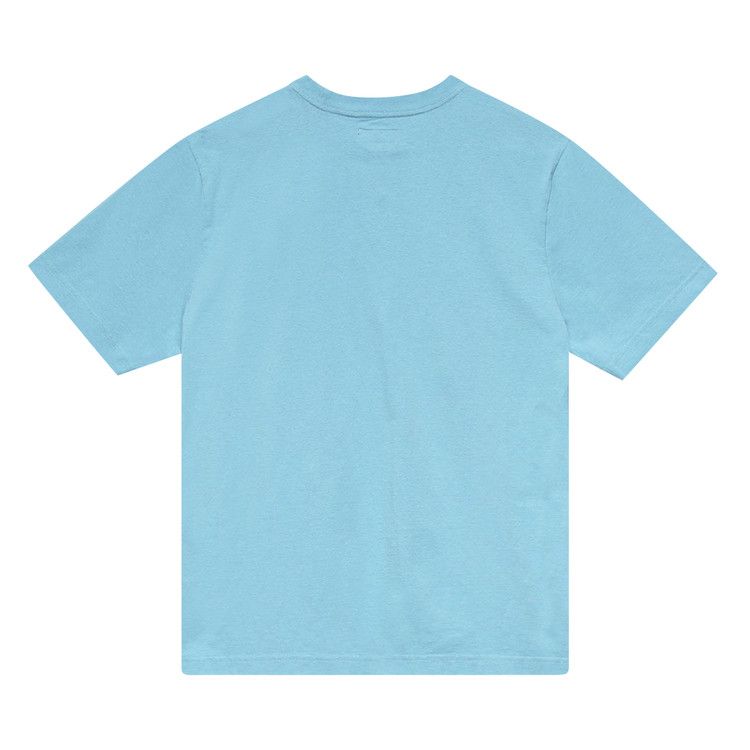 Stussy Stock Logo Short-Sleeve Crew 'blue'