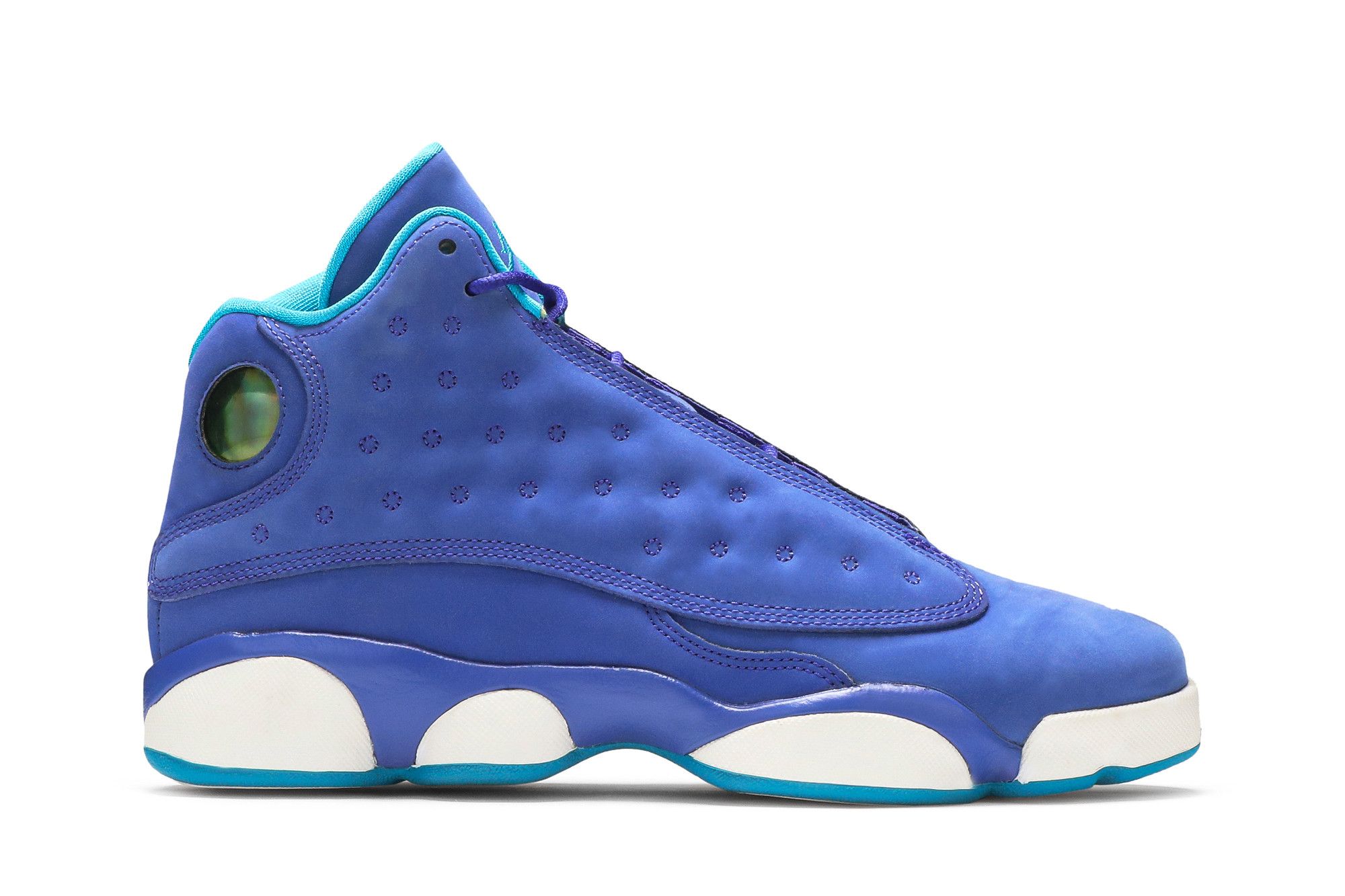 Pre-owned Air Jordan 13 Retro Gg 'hornets' In Blue
