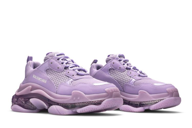 Balenciaga Wmns Triple S Sneaker 'Clear Sole - Light Lilac'