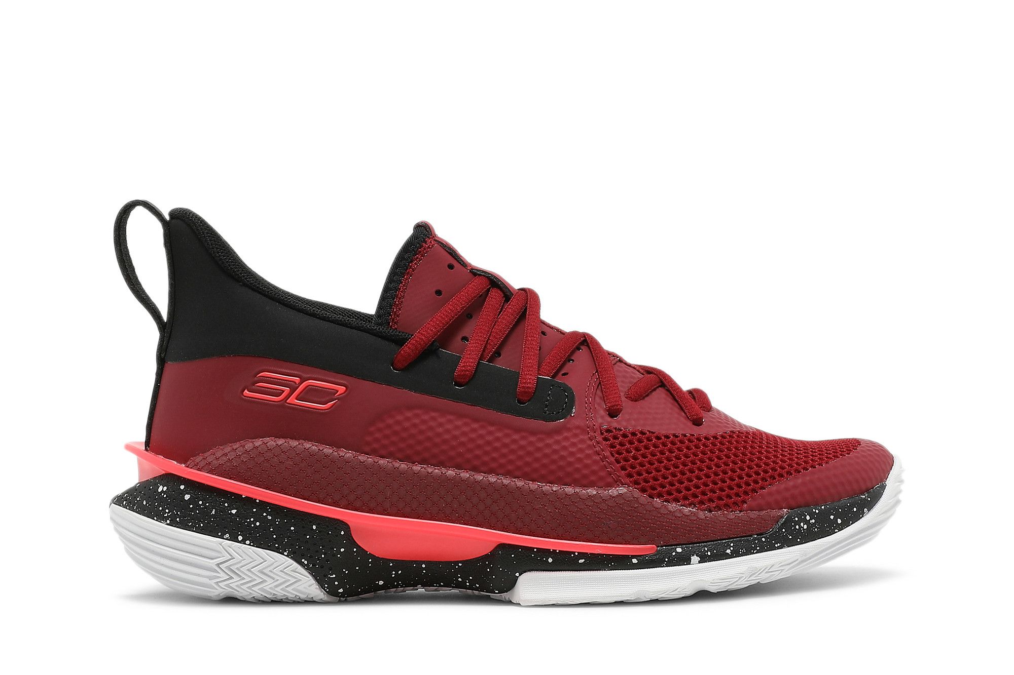 Pre-owned Under Armour Curry 7 Gs 'red Cordova'