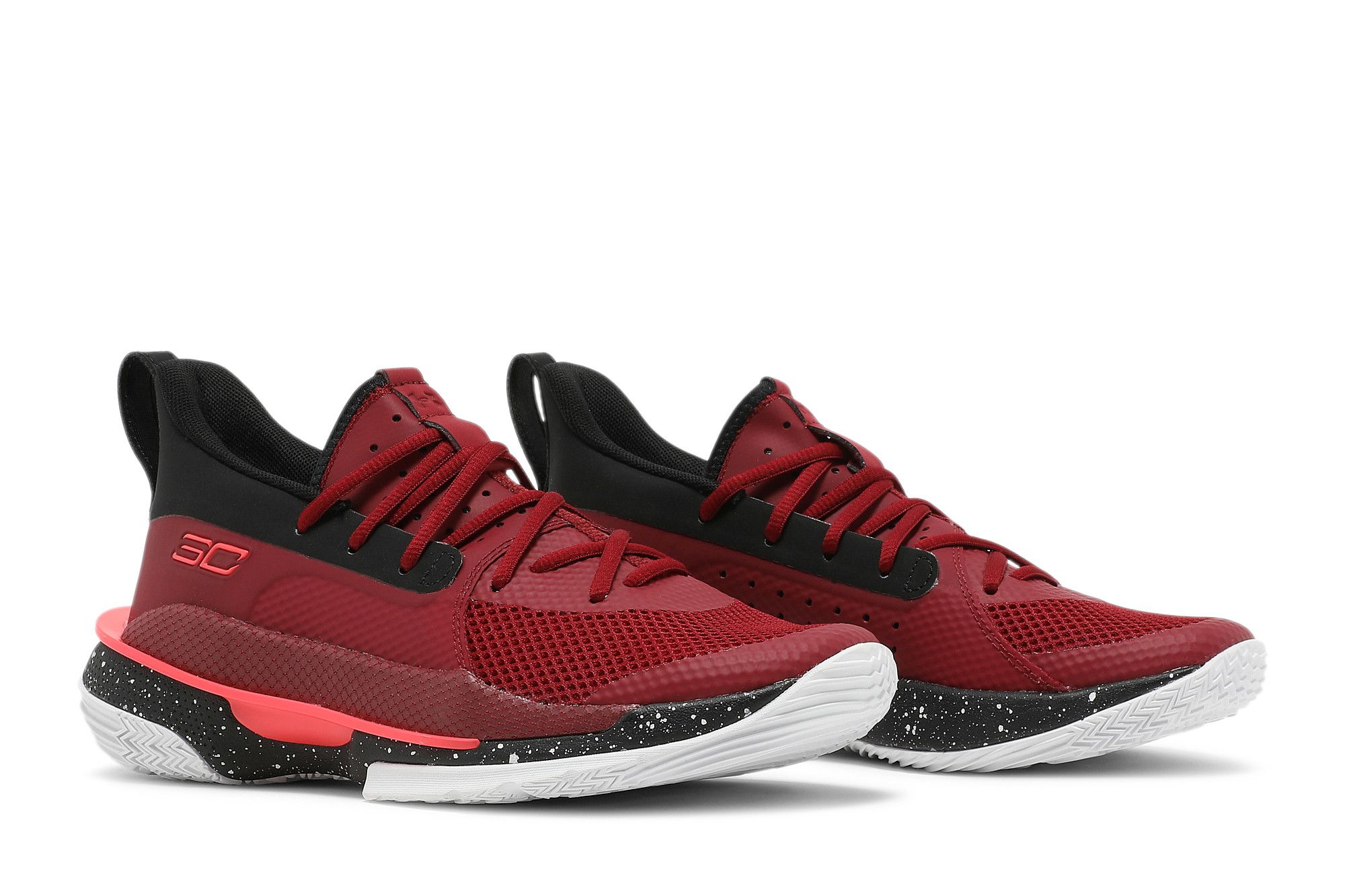 Pre-owned Under Armour Curry 7 Gs 'red Cordova'