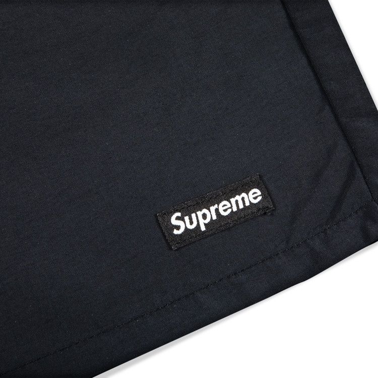Supreme Gradient Piping Water Shorts Black