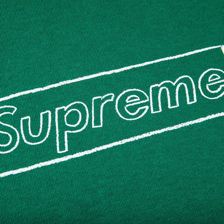 Buy Supreme x KAWS Chalk Logo Tee 'Light Pine' - SS21T7 LIGHT PINE