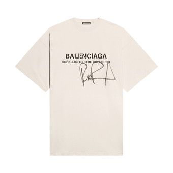 BALENCIAGA::Tシャツ:1[RESALE] Balenciaga 3XL T-Shirt 'Black' 641675TNVD81070