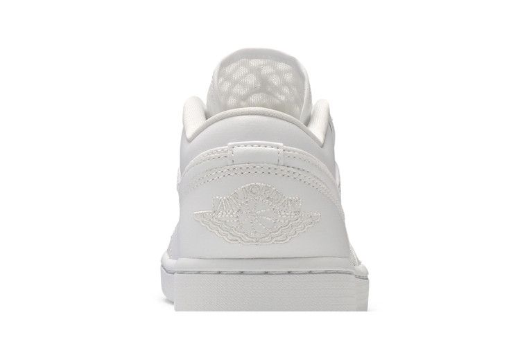 Wmns Air Jordan 1 Low Breathe 'triple White'