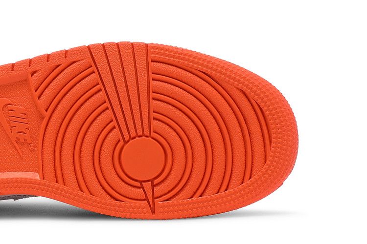Air Jordan 1 Mid SE Gs Electro Orange