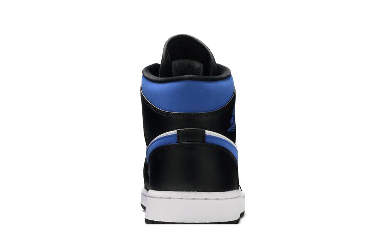 Nike Air Jordan 1 Retro Mid Game Royal Blue White Black 554724-140