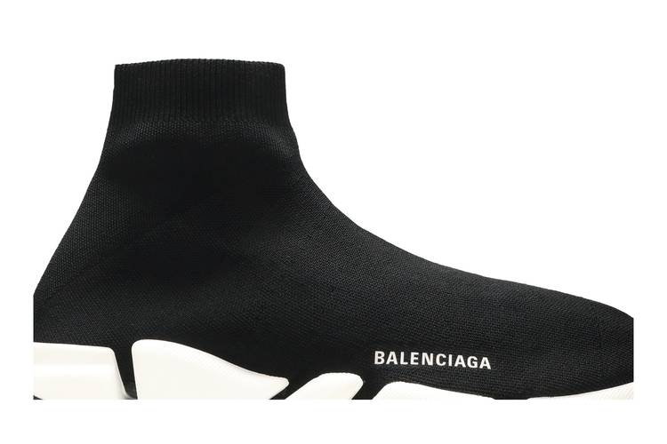 Balenciaga Speed 2.0 LT Dark Beige, White & Black