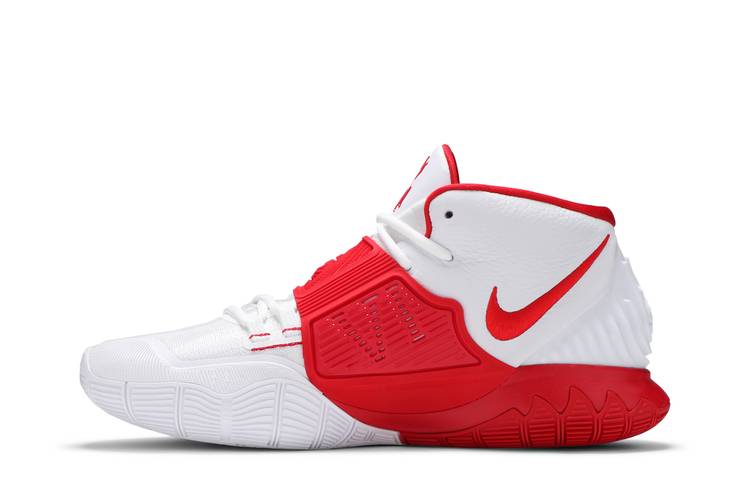Kyrie 6 TB EP 'White University Red' | GOAT