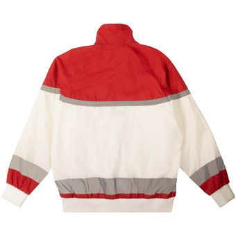 Buy Burberry Kingdom Striped Track Jacket 'Bright Red