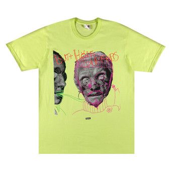 Buy Supreme x Butthole Surfers Psychic Tee 'Neon Green' - SS21T61