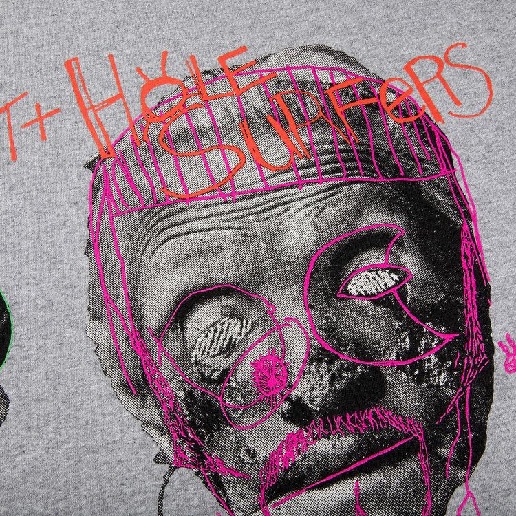 Buy Supreme x Butthole Surfers Psychic Tee 'Heather Grey