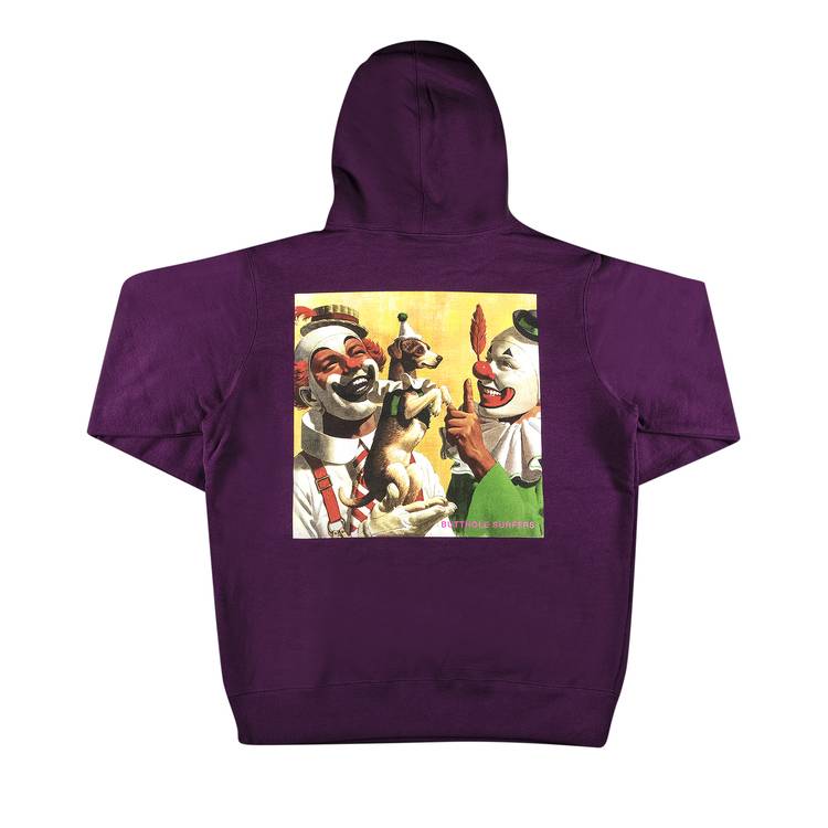 Supreme x Butthole Surfers Hooded Sweatshirt 'Eggplant'