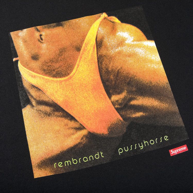 Buy Supreme x Butthole Surfers Rembrandt Pussyhorse Tee 'Black