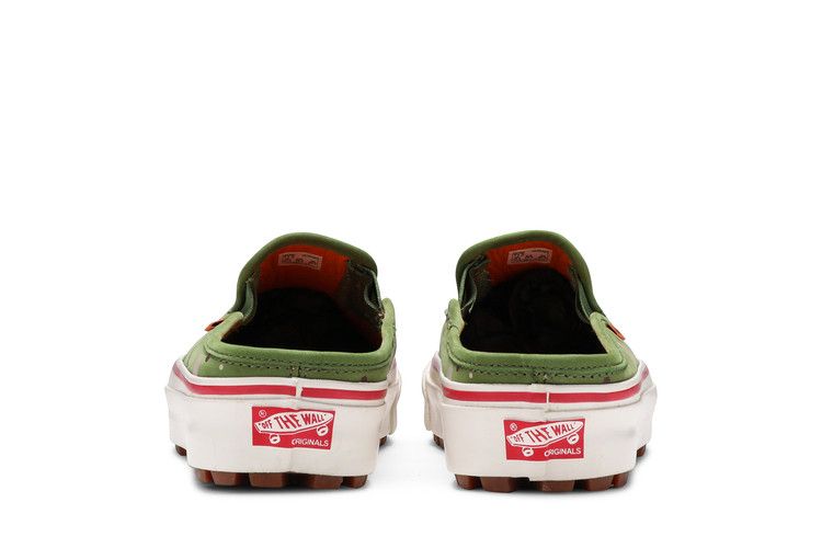 Lqqk Studios X Vans OG Mule Lx Circle V - Splatter Green