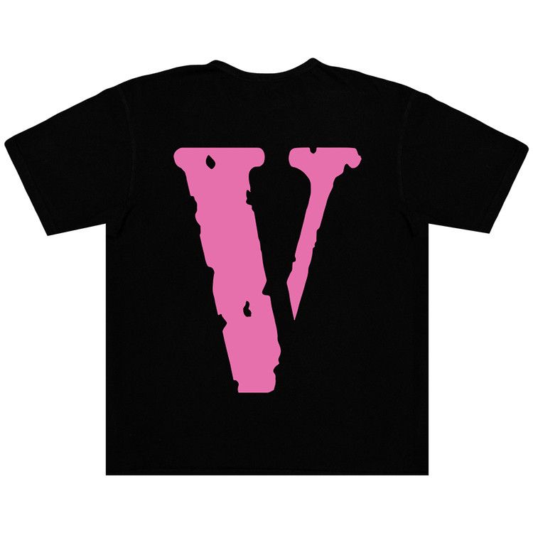Buy Vlone Staple T-Shirt 'Black/Pink' - 1020 1SS210103STS BLPK | GOAT
