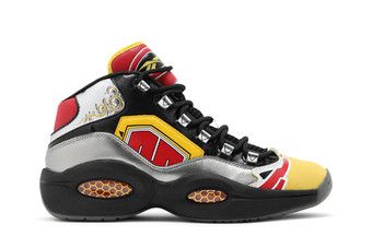 power rangers question mid basketball shoes