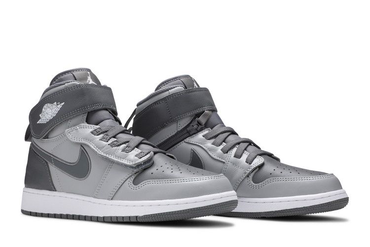 Air Jordan 1 High FlyEase GS 'Light Smoke Grey'