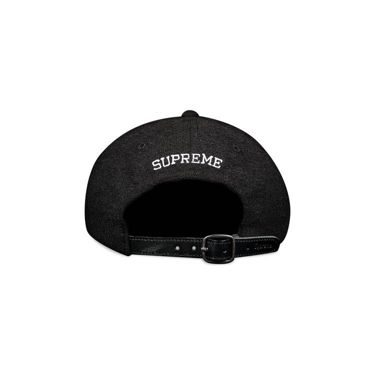 Buy Supreme Terry S Logo 6-Panel 'Black' - SS21H111 BLACK | GOAT