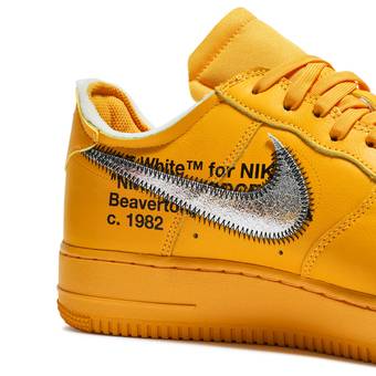 off white af1 yellow