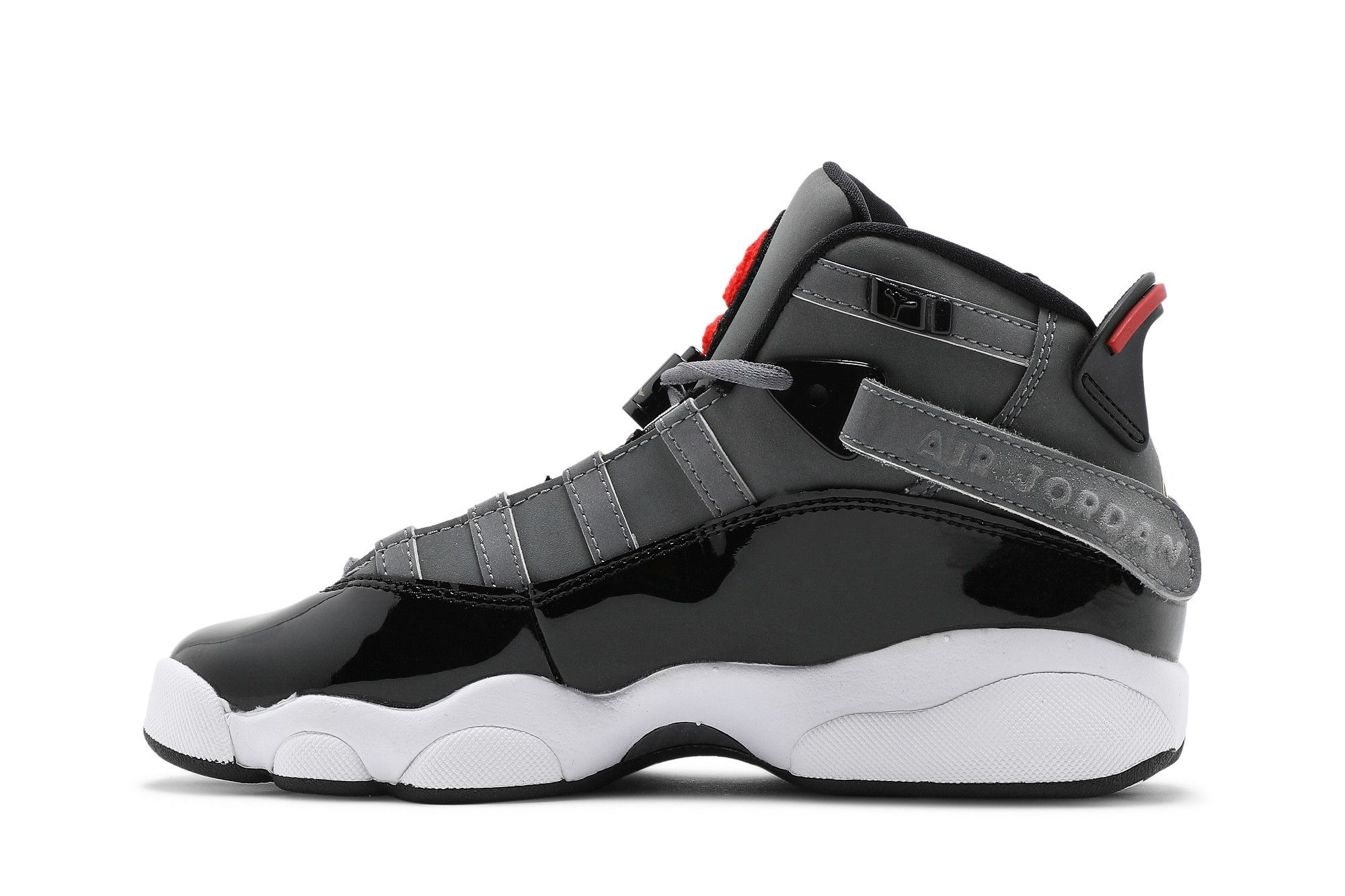 Pre-owned Air Jordan Jordan 6 Rings Gs 'light Graphite' In Grey