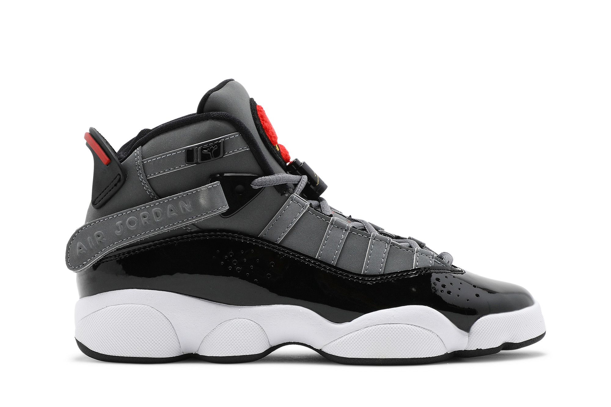 Pre-owned Air Jordan Jordan 6 Rings Gs 'light Graphite' In Grey