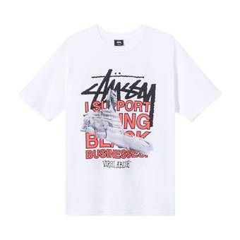 Buy Stussy x Virgil Abloh World Tour Collection T-Shirt 'White 